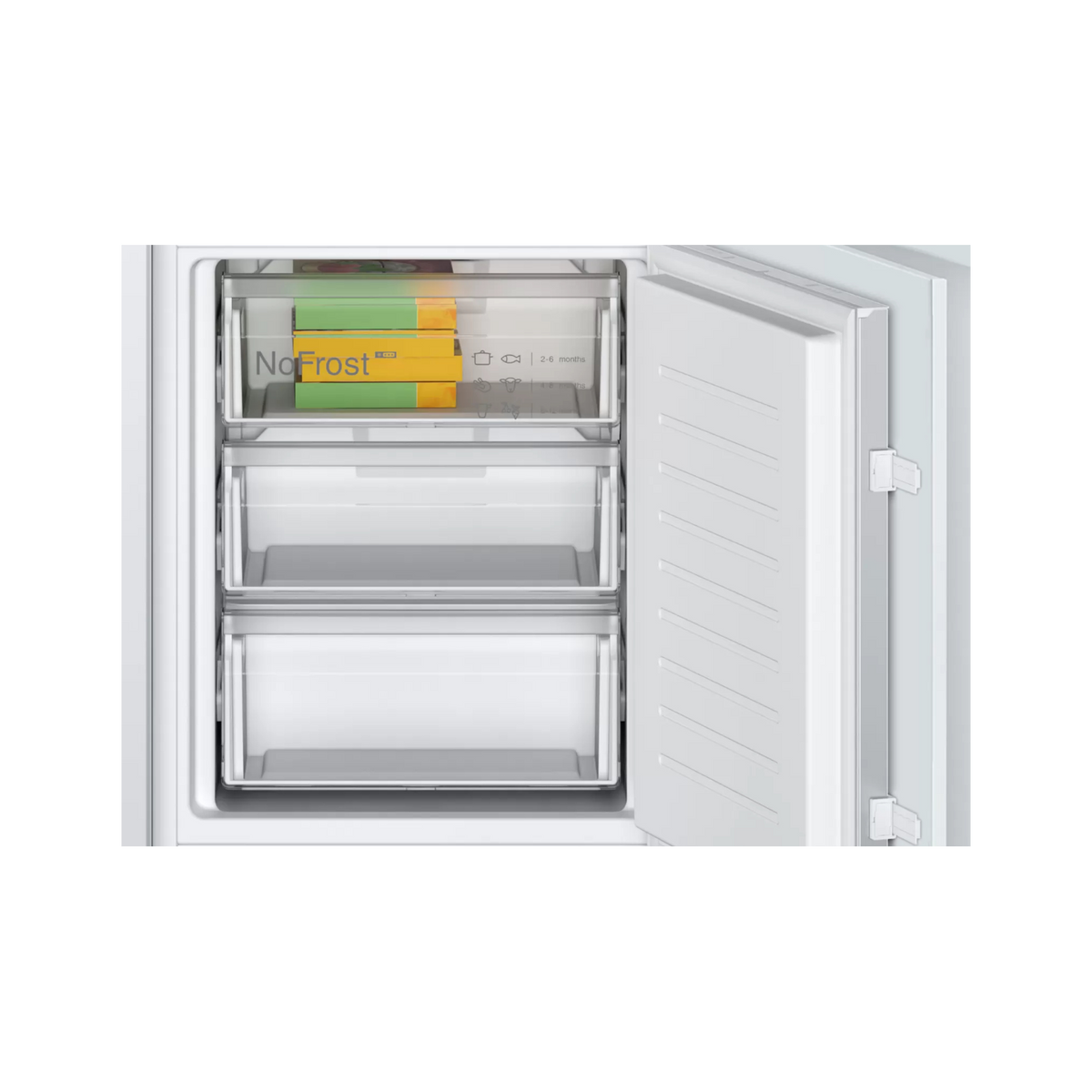 BOSCH KIN865SE0 FRIGORIFERO COMBINATO DA INCASSO NO FROST 260 LT CLASSE E