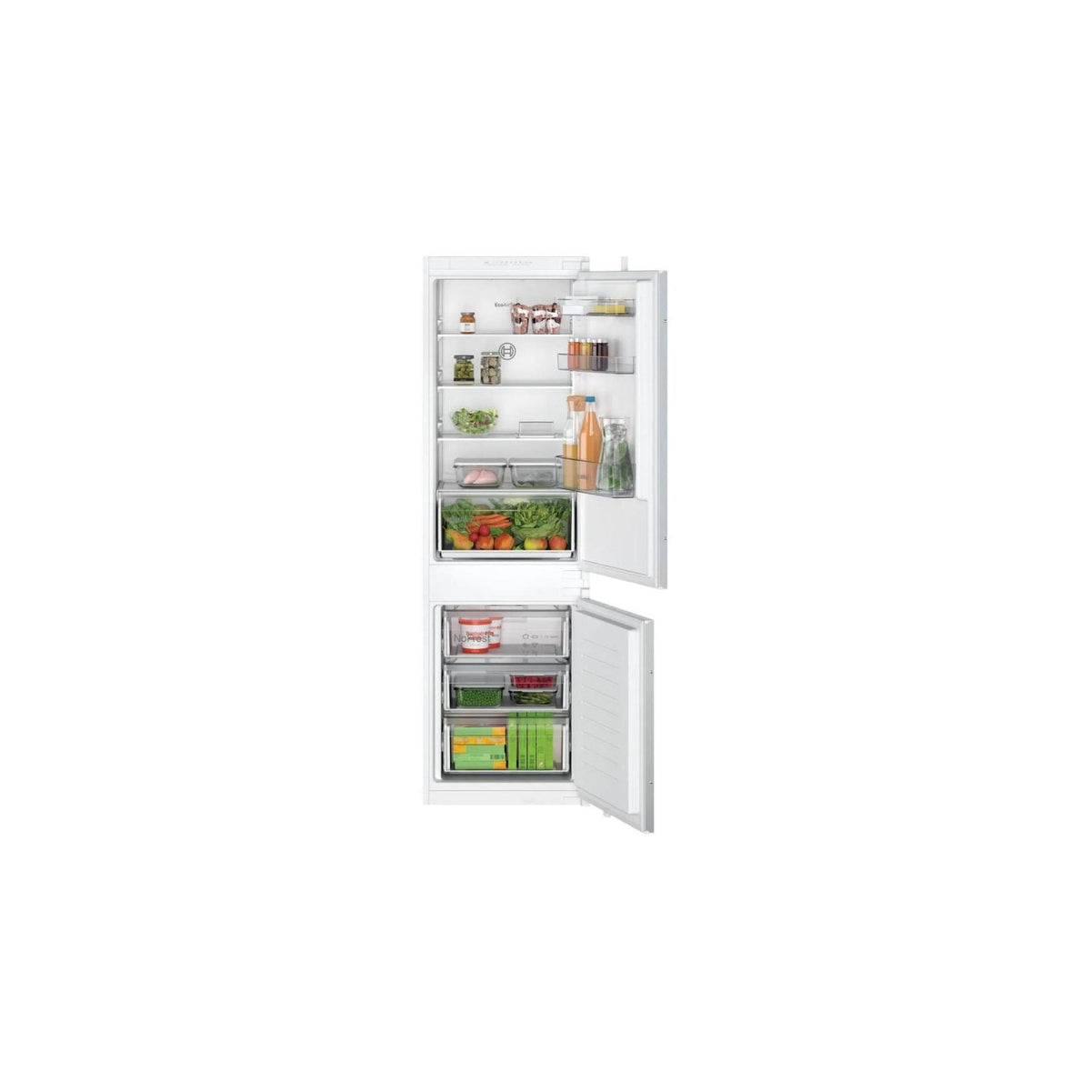 BOSCH KIN865SE0 FRIGORIFERO COMBINATO DA INCASSO NO FROST 260 LT CLASSE E