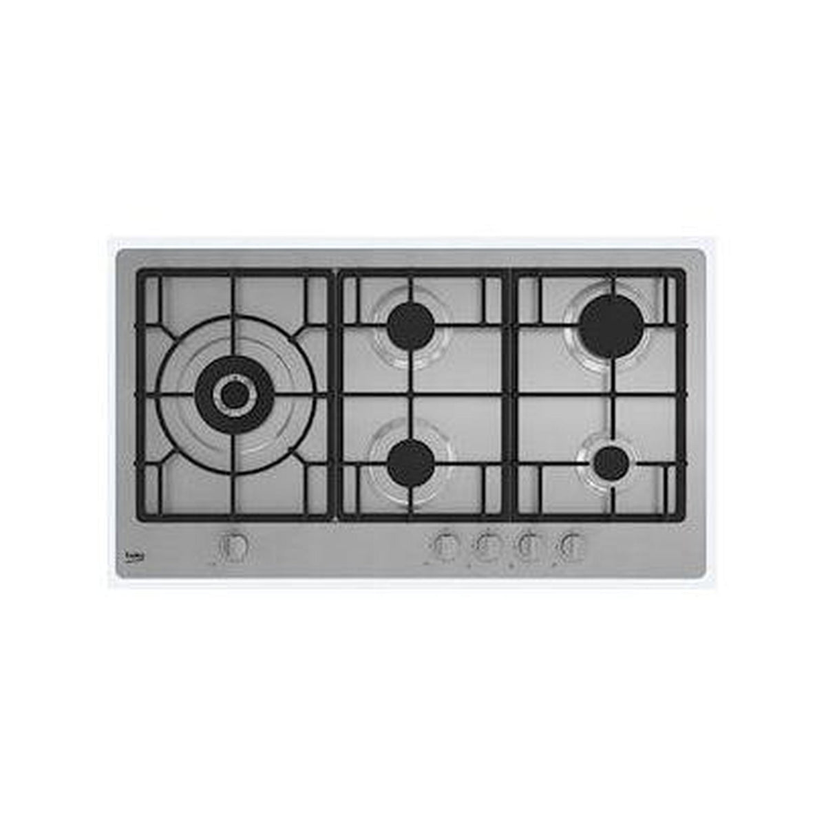 BEKO HIML95225SXE PIANO COTTURA DA INCASSO 5 FUOCHI A GAS 90CM INOX