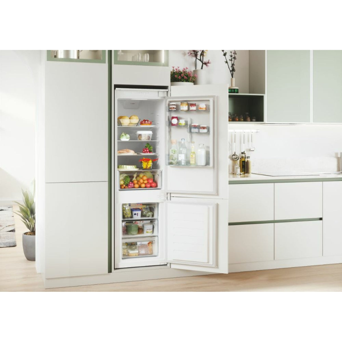 CANDY CBL3518E FRIGORIFERO COMBINATO DA INCASSO LOW FROST 263LT WIFI CLASSE E