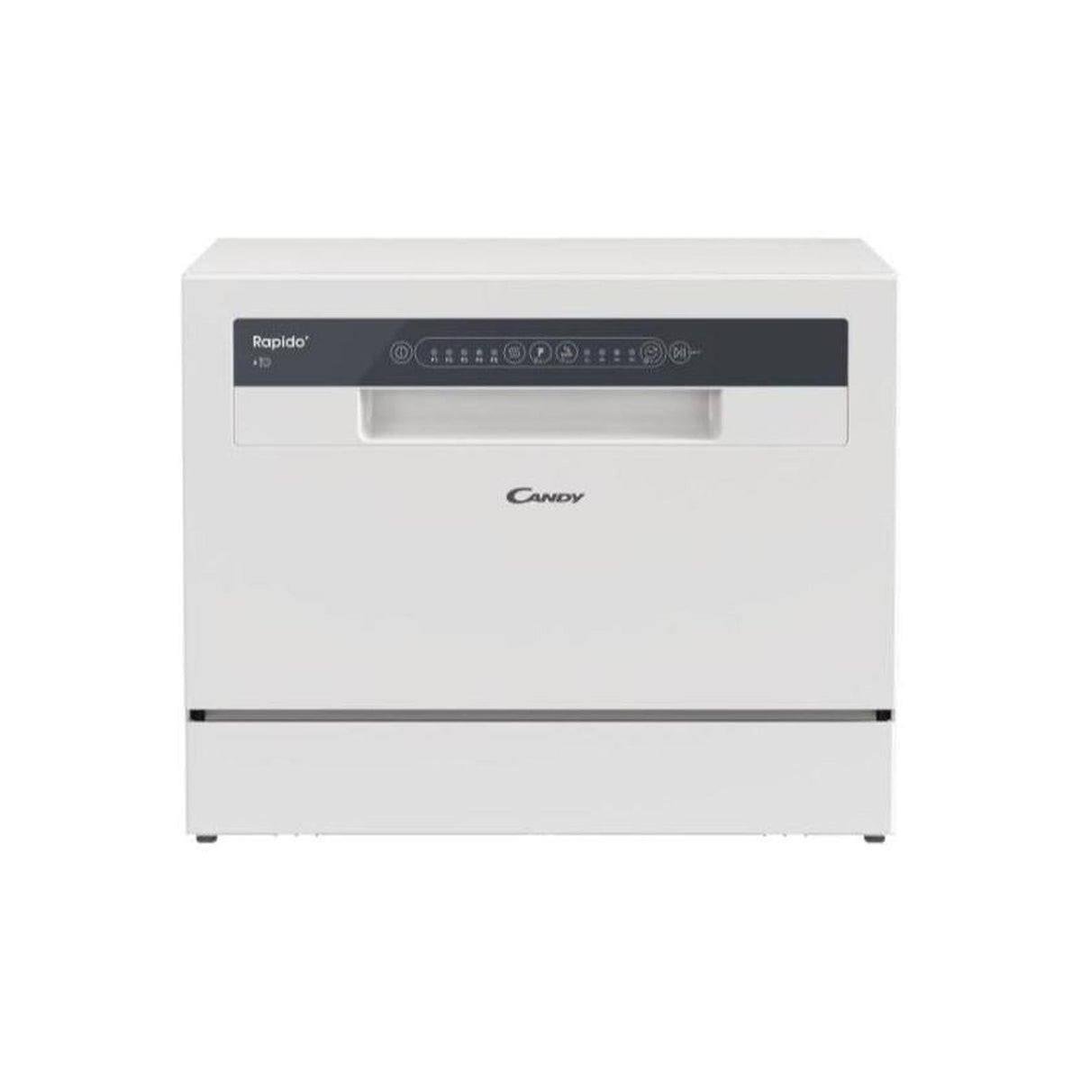 CANDY CP 6E51LW Lavastoviglie Compatta da tavolo, Libera Installazione, 6 Coperti, 5 Programmi, Classe E, Bianco - CP6E51LW