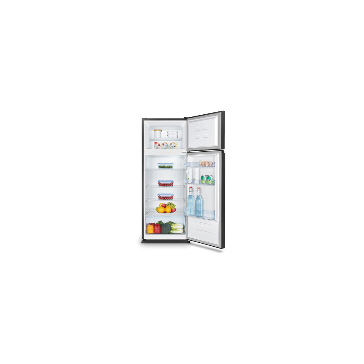 HISENSE RT267D4ABE FRIGORIFERO DOPPIA PORTA STATICO 206LT CLASSE E NERO