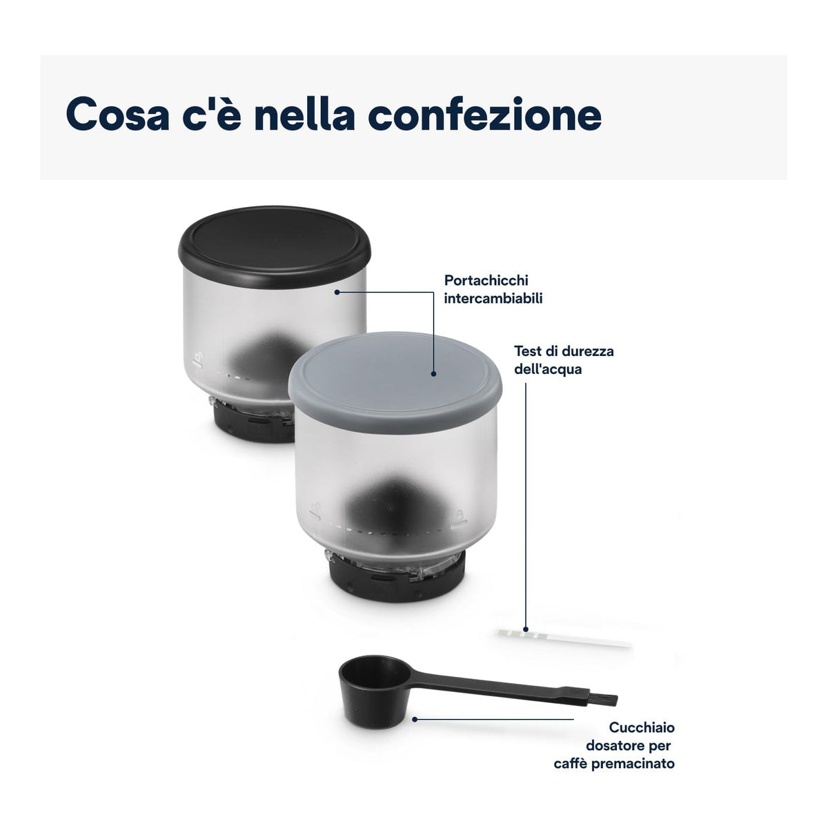 DE LONGHI RIVELIA EXAM440.35.B MACCHINA DA CAFFE' AUTOMATICA A CHICCHI COLORE NERA - EXAM44035B