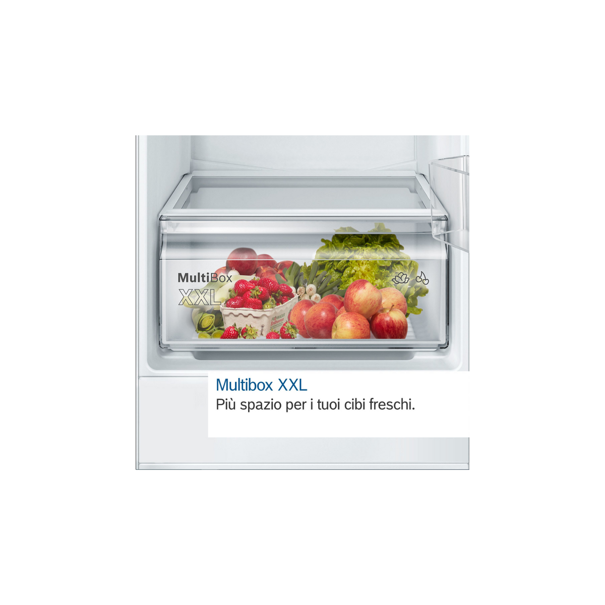 BOSCH KIN86NSE0 FRIGORIFERO COMBINATO DA INCASSO NO FROST 260 LT CLASSE E
