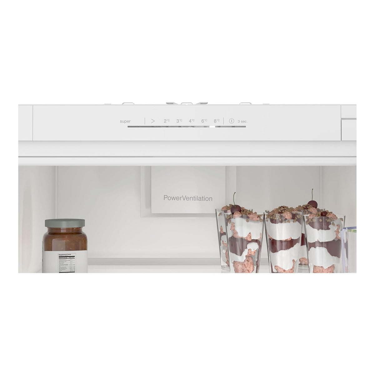 BOSCH KIR81NSE0 FRIGORIFERO MONOPORTA DA INCASSO 310LT VENTILATO CLASSE E