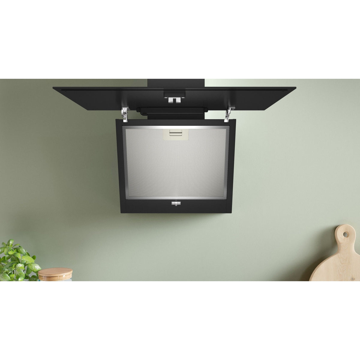 BOSCH DWK65DK60 CAPPA A PARETE ASPIRANTE IN VETRO NERO CLASSE A