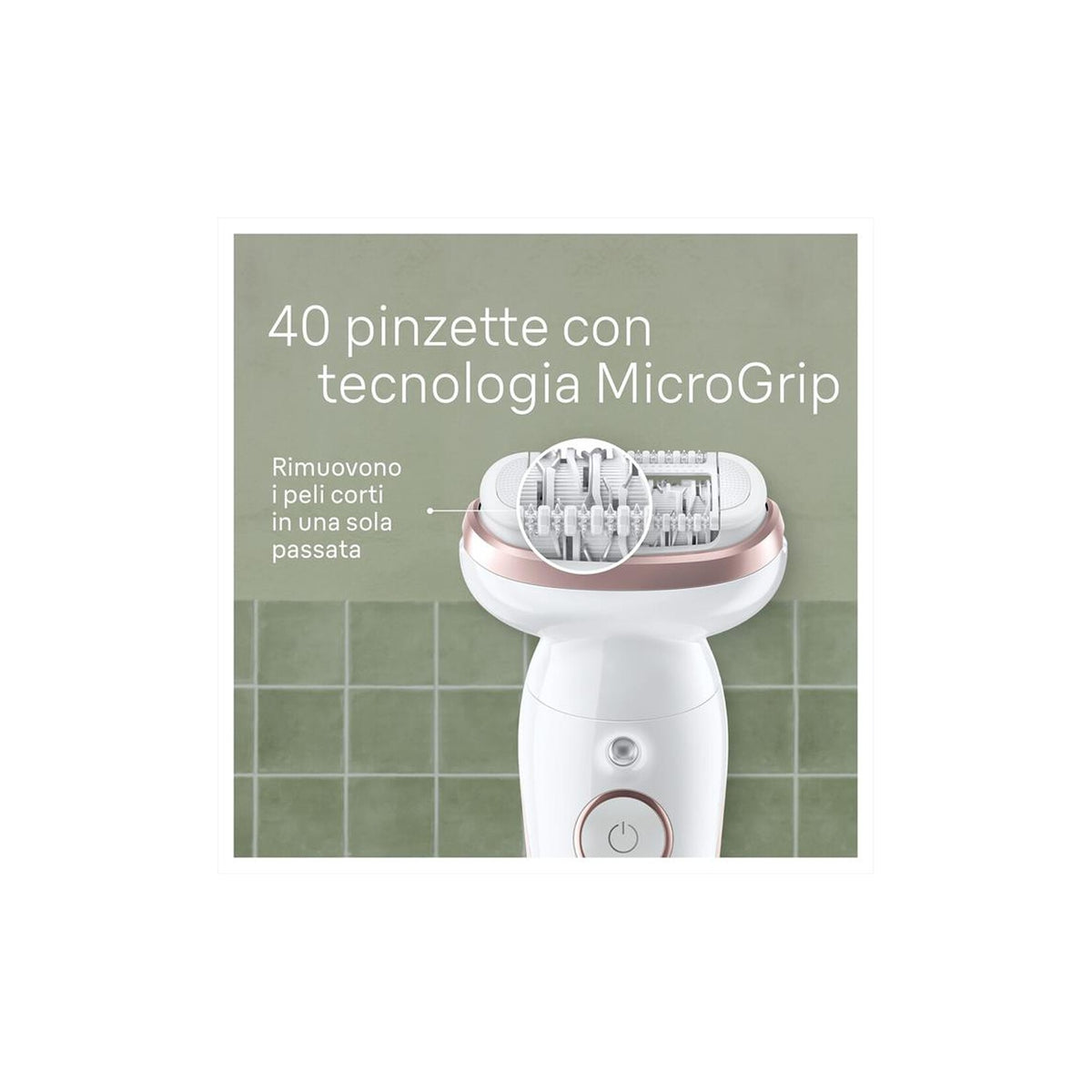 BRAUN SILK-ÉPIL 9 9-000 TOTAL BODY WET&DRY CON LUCE - S-EPIL9000