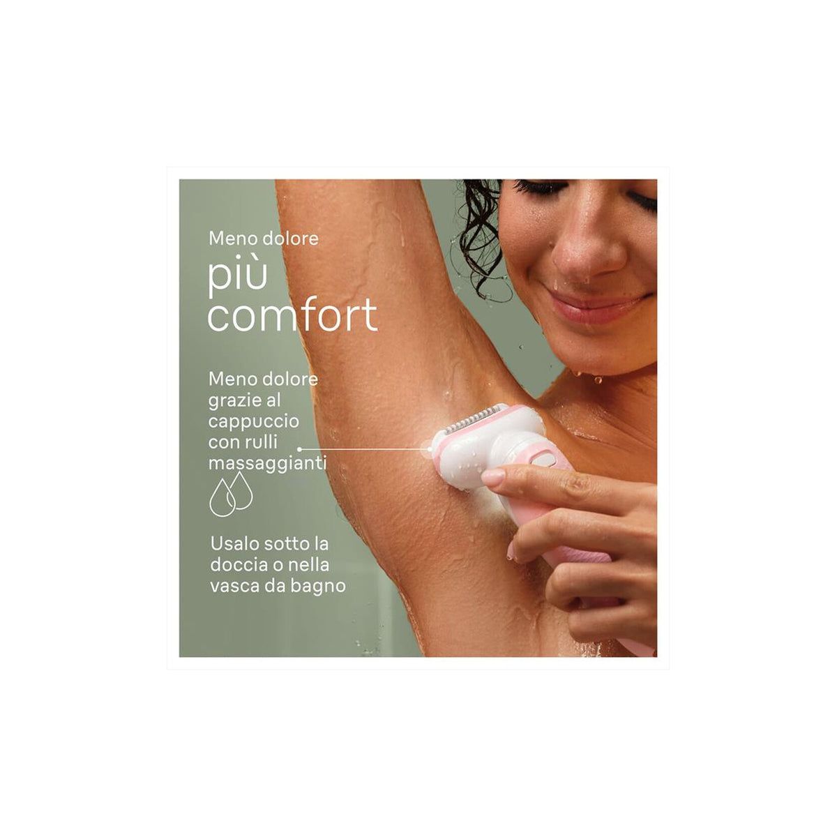 BRAUN SILK-ÉPIL 9 9-000 TOTAL BODY WET&DRY CON LUCE - S-EPIL9000