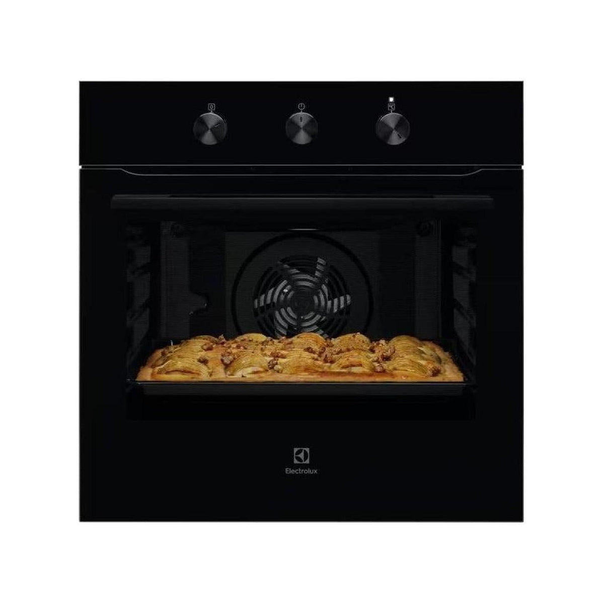 ELECTROLUX KOHHH04K FORNO DA INCASSO VENTILATO MULTIFUNZIONE 68 LT CLASSE A+  NERO
