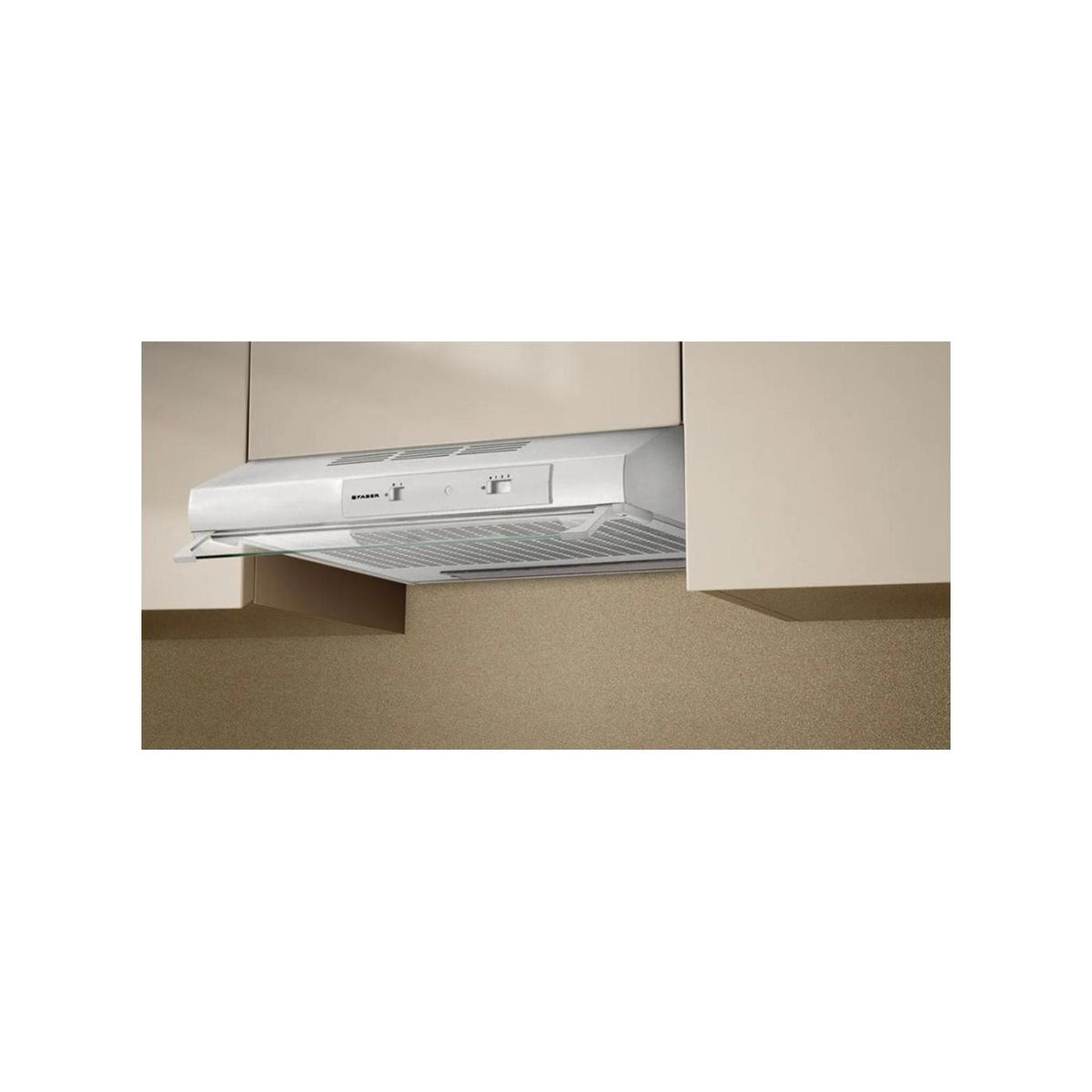 FABER TCH04 PLUS WH19A 741 CAPPA SOTTOPENSILE ASPIRANTE 90CM BIANCA - 300.0557.488