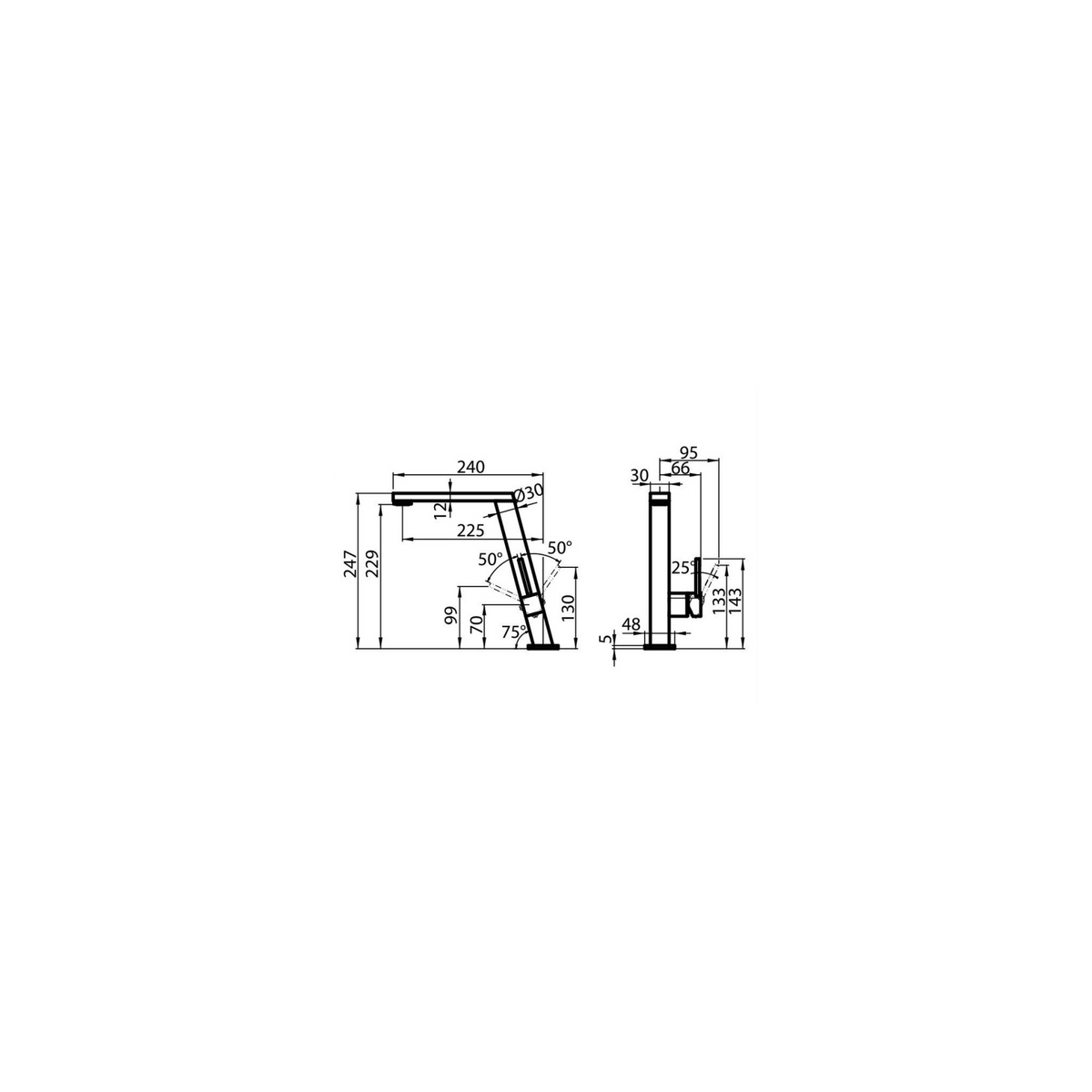 FOSTER 8493 000 MASTER MISCELATORE MONOCOMANDO CANNA GIREVOLE CROMATO