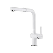 FRANKE 115.0653.387 MISCELATORE MONOCOMANDO CON DOCCETTA ESTRAIBILE COLORE BIANCO