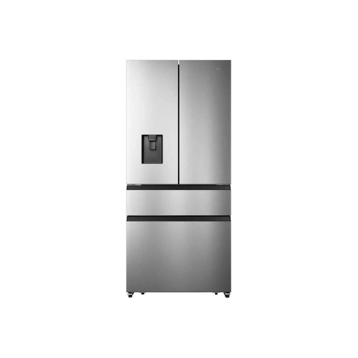 HISENSE RF540N4WIE FRIGORIFERO 4 PORTE 480LT NO FROST CON DISPENSER CLASSE E INOX