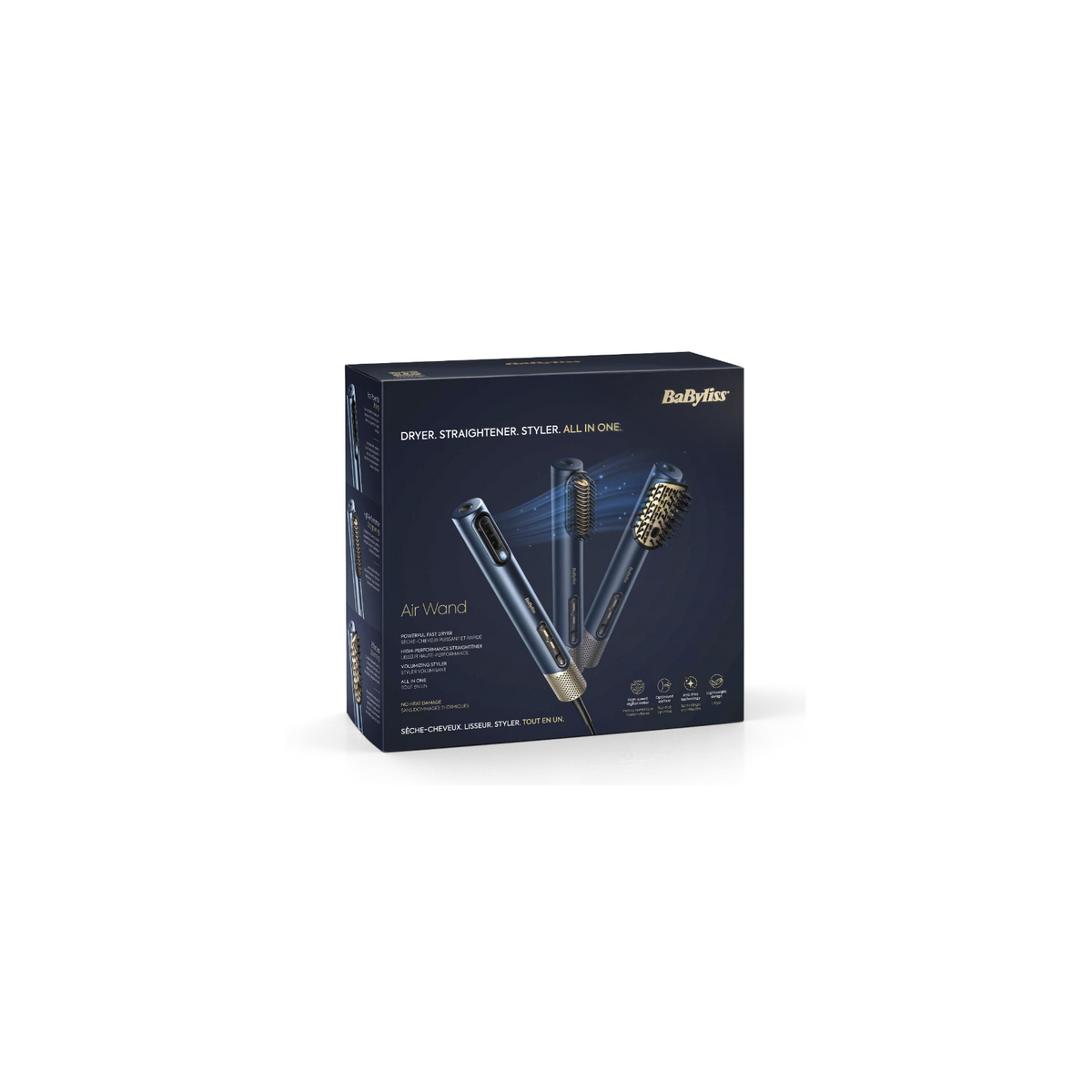 BABYLISS AS6550E AIR WAND ASCIUGACAPELLI 3 IN 1