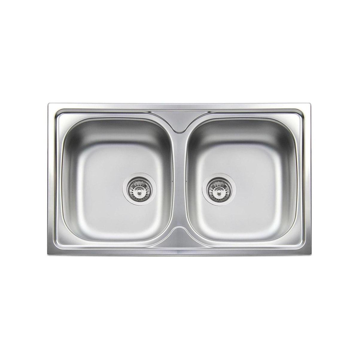 APELL TM862IPC LAVELLO 2 VASCHE 86x50CM INOX PRELUCIDO