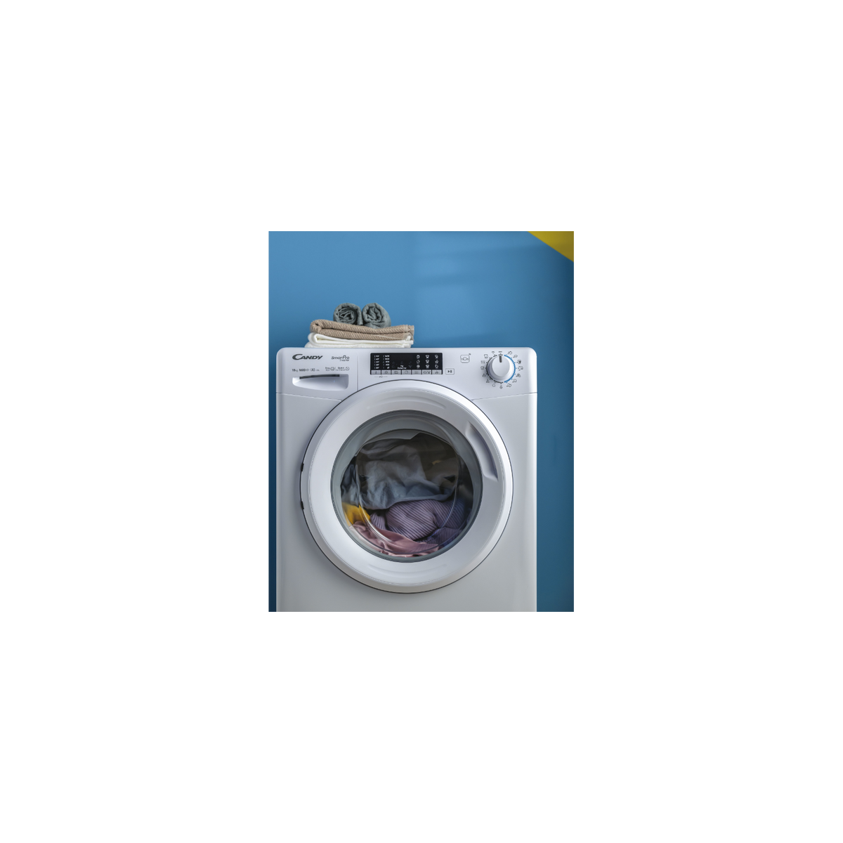 CANDY CSO 496TWM6/1-S LAVATRICE 9 KG 1400 GIRI WIFI VAPORE CLASSE A - CSO496TWM6