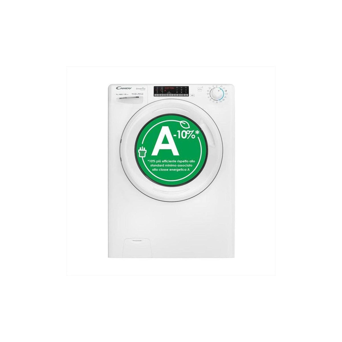 CANDY CSO 496TWM6/1-S LAVATRICE 9 KG 1400 GIRI WIFI VAPORE CLASSE A - CSO496TWM6