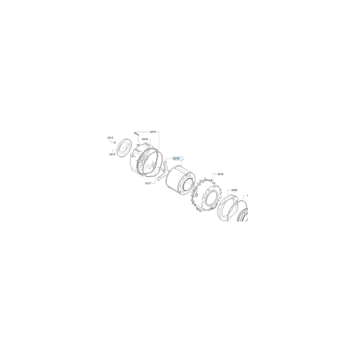 VASCA COMPLETA ORIGINALE COMPATIBILE CON LAVATRICE BOSCH - 00775974