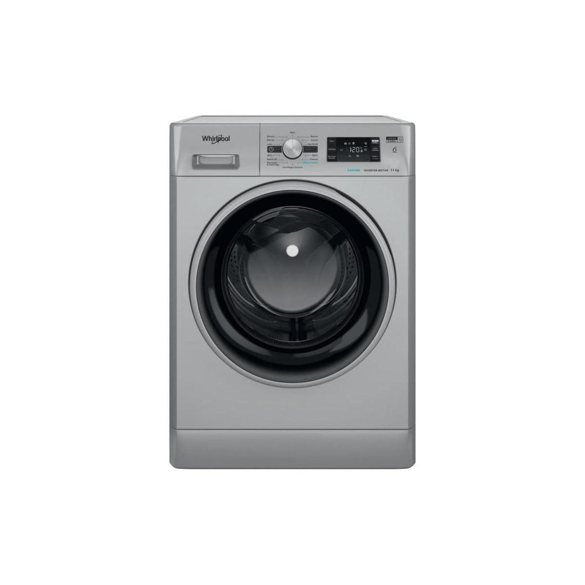 WHIRLPOOL FFB 116 SILVER IT LAVATRICE 11KG 1400 GIRI CLASSE A SILVER - FFB116SILVERIT