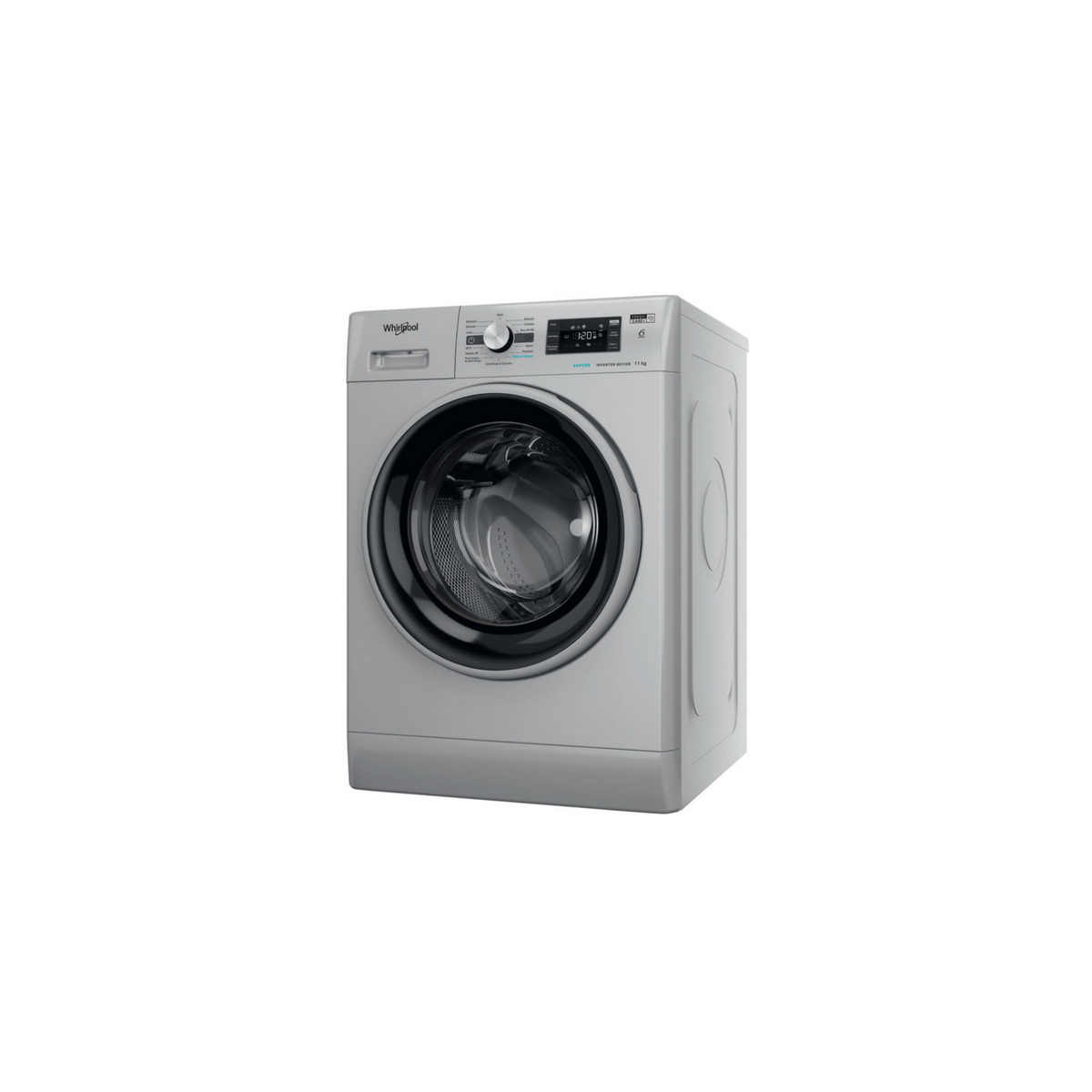 WHIRLPOOL FFB 116 SILVER IT LAVATRICE 11KG 1400 GIRI CLASSE A SILVER - FFB116SILVERIT