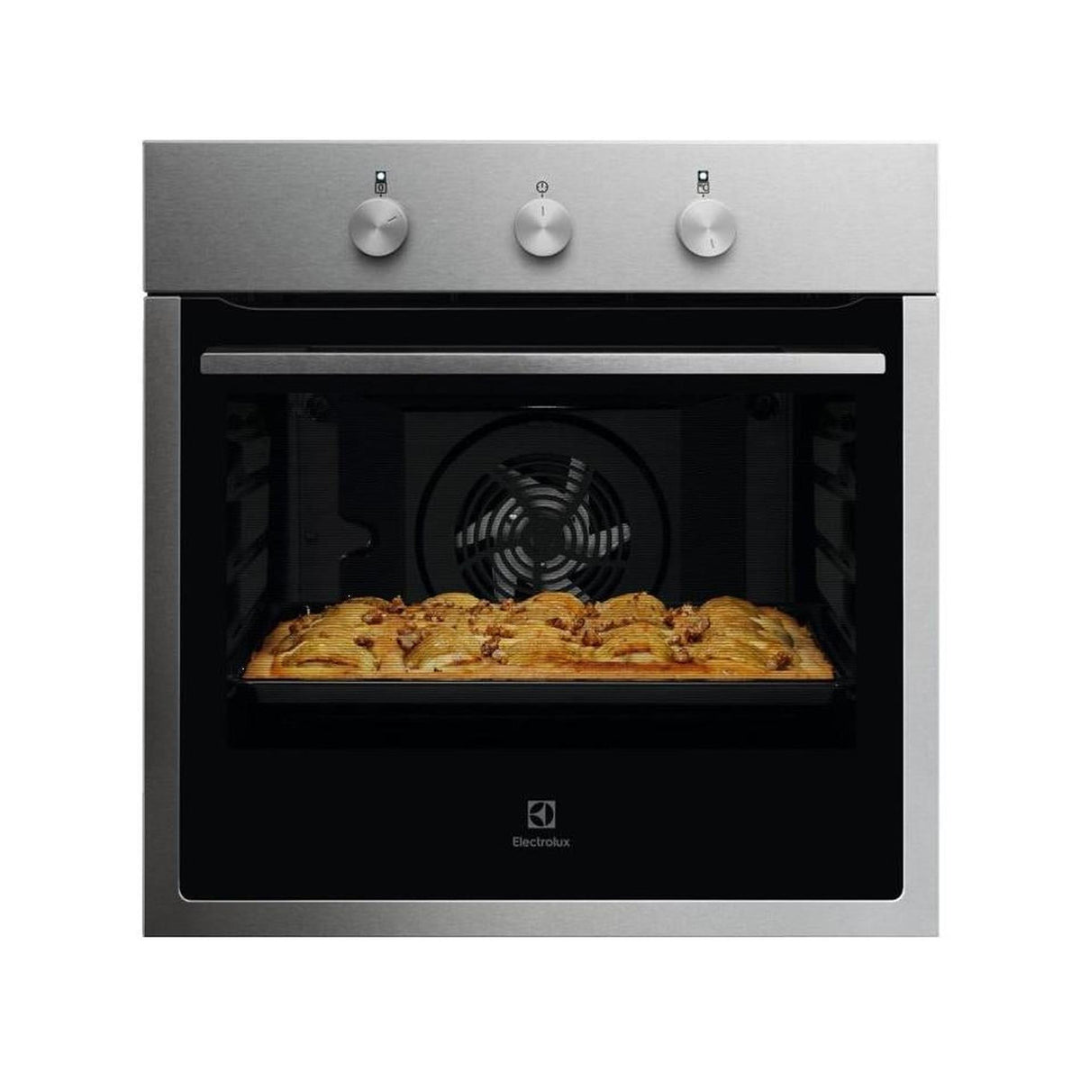 ELECTROLUX KOHHH005X FORNO DA INCASSO ELETTRICO VENTILATO MULTIFUNZIONE 68LT INOX CLASSE A+