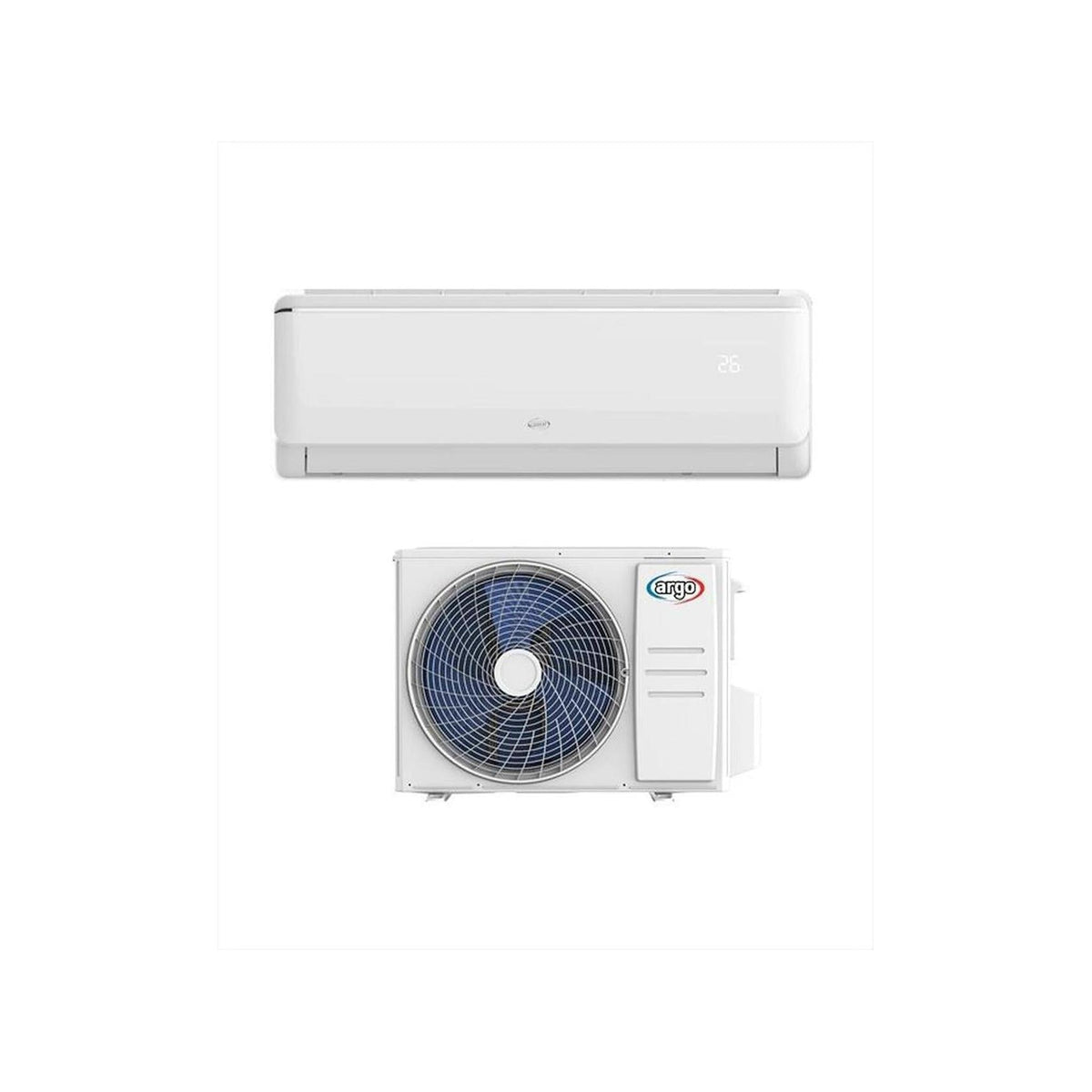ARGO GREENSTYLE TOP 9000 KIT CLIMATIZZATORE MONOSPLIT 9000 BTU WIFI INVERTER GAS R-32 CLASSE A++/A+