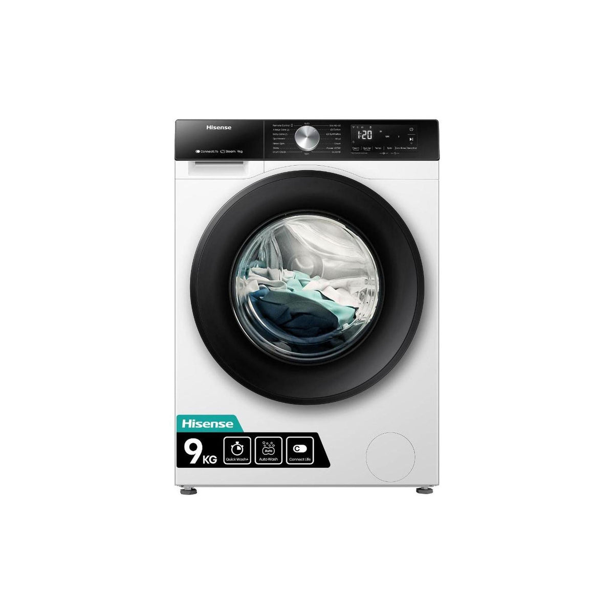 HISENSE WF3S9043BW3 LAVATRICE 9KG 1400 GIRI INVERTER CLASSE A