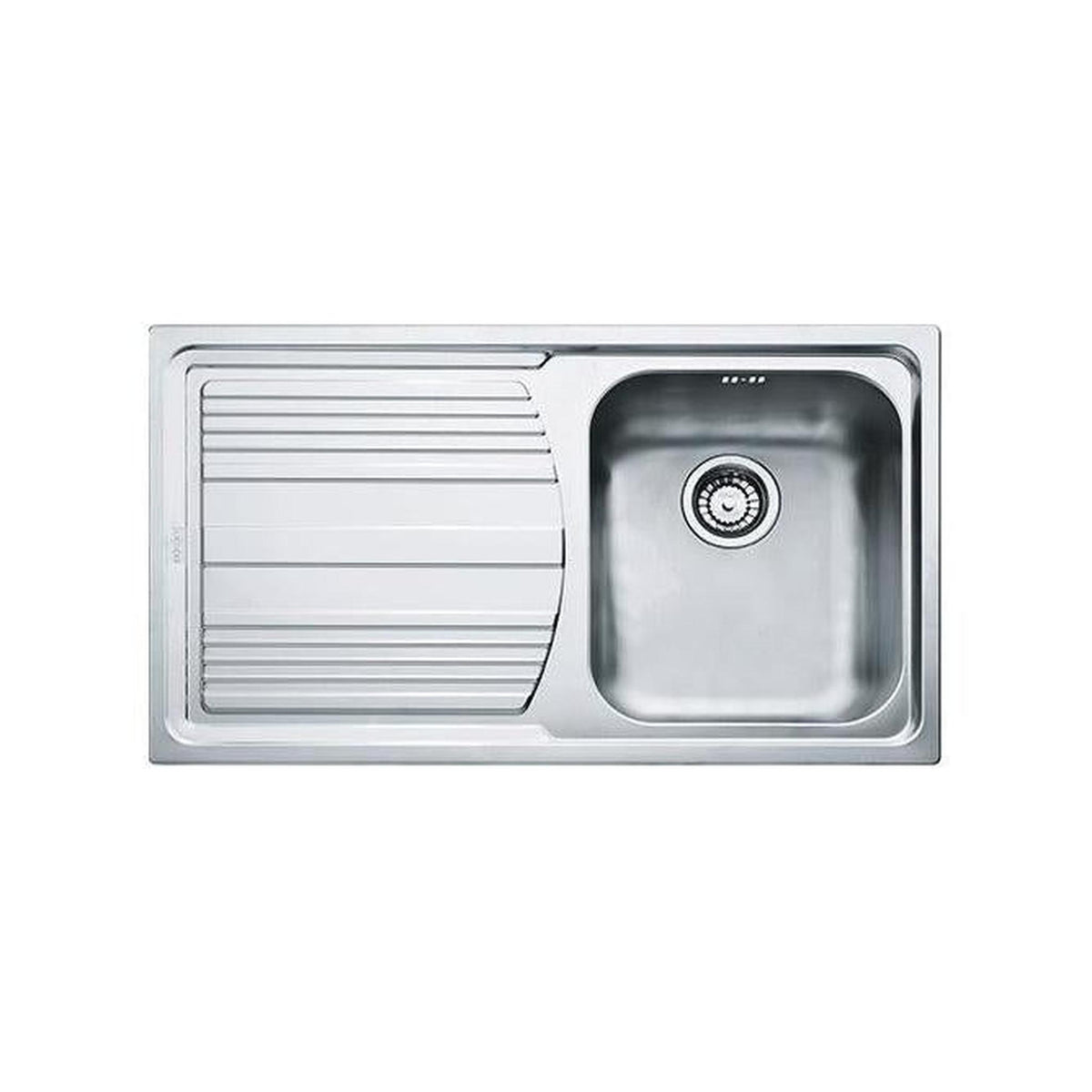 FRANKE LLX611SX LAVELLO UNA VASCA GOCCIOLATOIO A SINISTRA ACCIAIO INOX - 101.0085.776