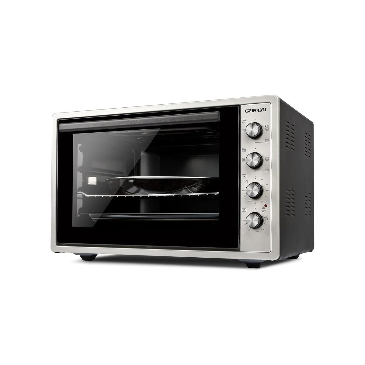 G3 FERRARI G10154 ROSTO' 58 FORNETTO ELETTRICO VENTILATO 58LT CON GIRARROSTO INOX