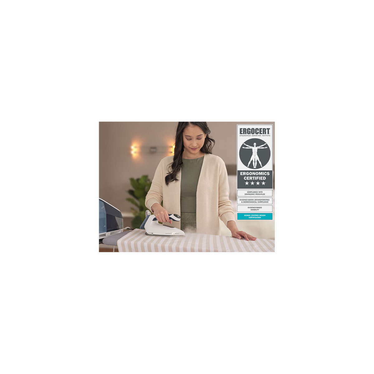 BRAUN IS5245BL FERRO DA STIRO CON CALDAIA 2400W 6.8 BAR SERBATOIO 2LT