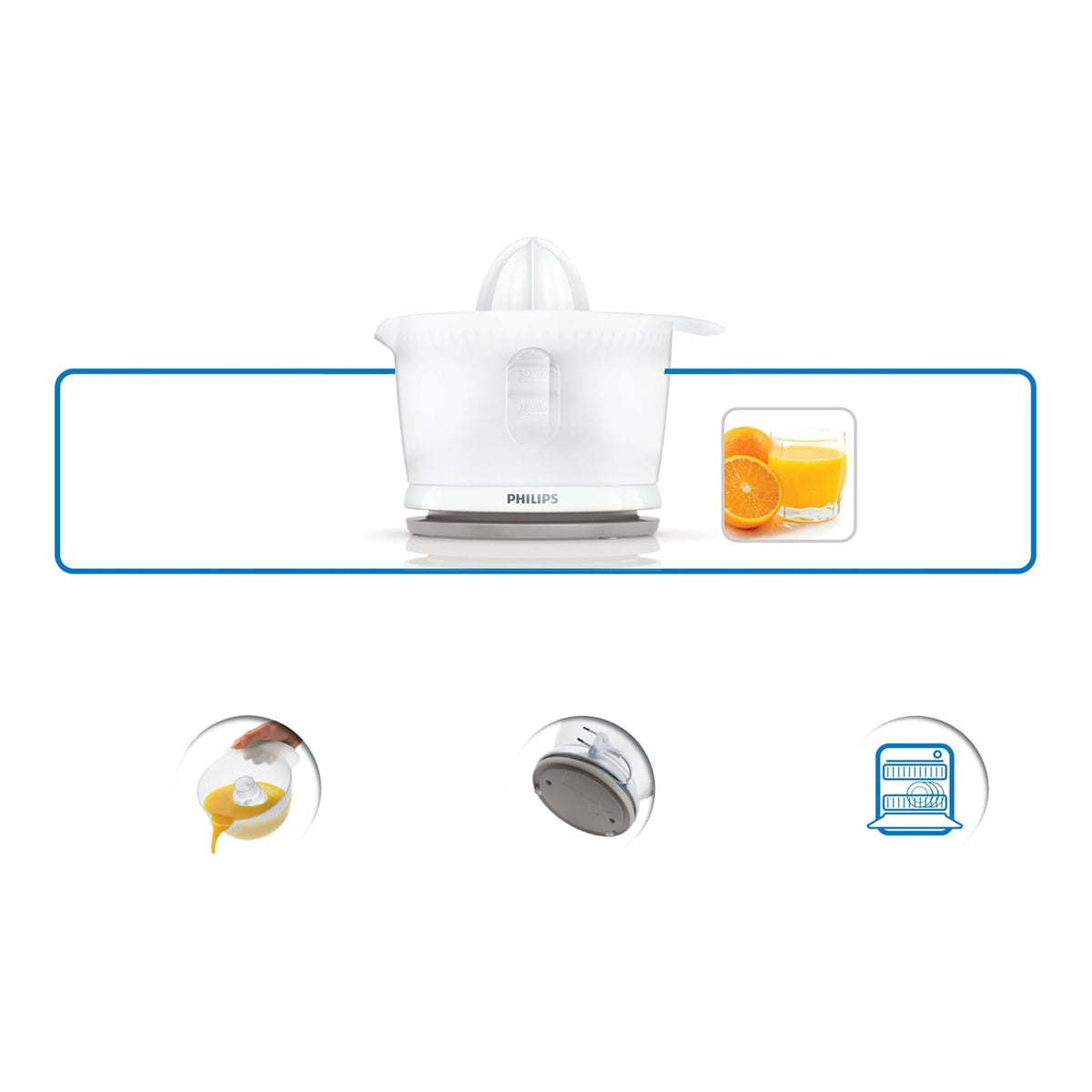 PHILIPS HR2738/00 SPREMIAGRUMI ELETTRICO 500 ML