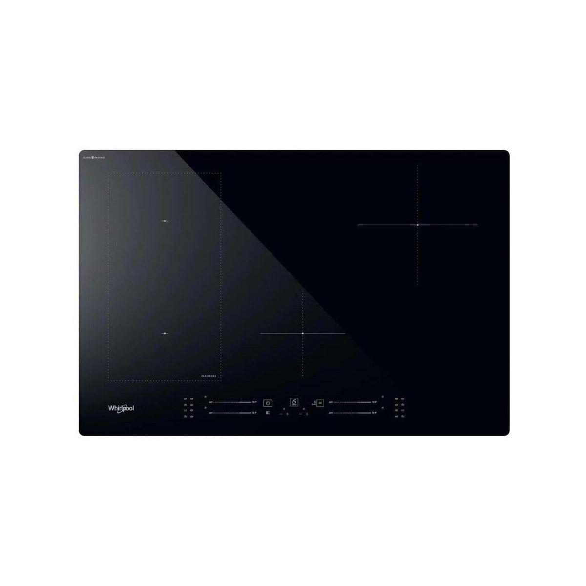 WHIRLPOOL WL S6277 CPNE PIANO COTTURA A INDUZIONE 77CM 4 ZONE - WLS6277CPNE
