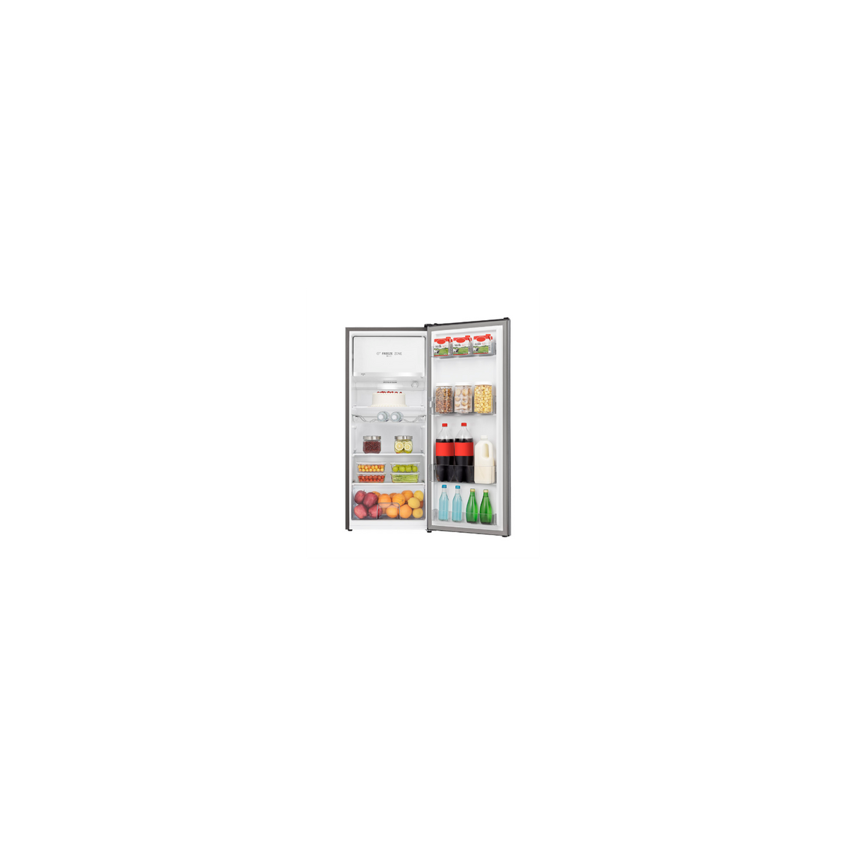 HISENSE RR220D4BDE FRIGORIFERO MONOPORTA STATICO 165LT CLASSE E SILVER