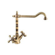 ARGO 1870 MISCELATORE CANNA ANTICA DOPPIO COMANDO COLORE VECCHIO BRONZO