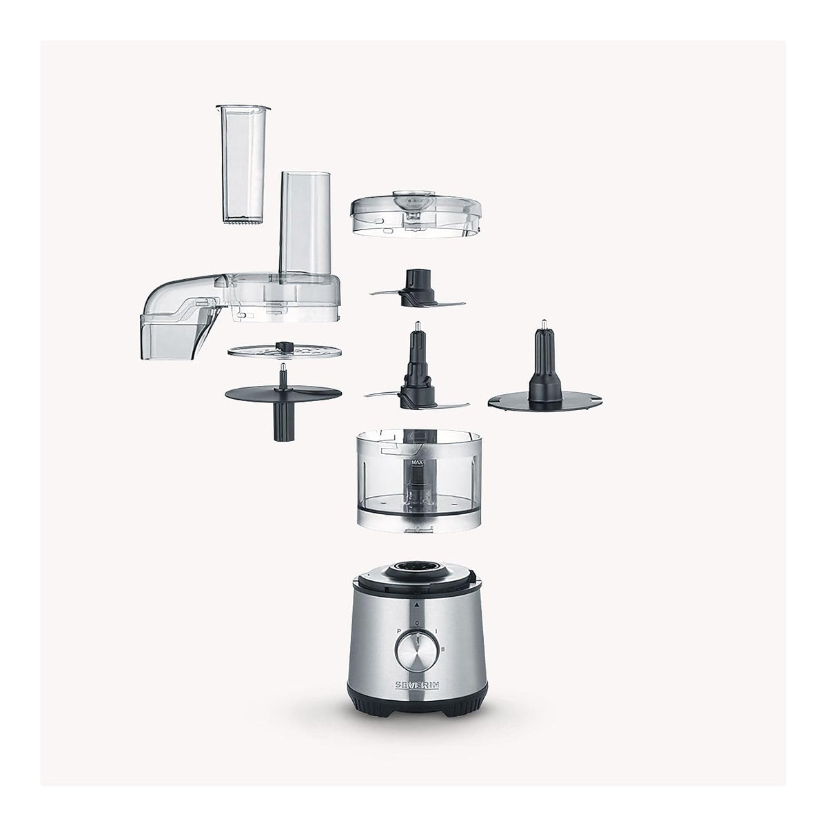 SEVERIN KM 3865 TRITATUTTO CAPIENZA 0.5 LT INOX