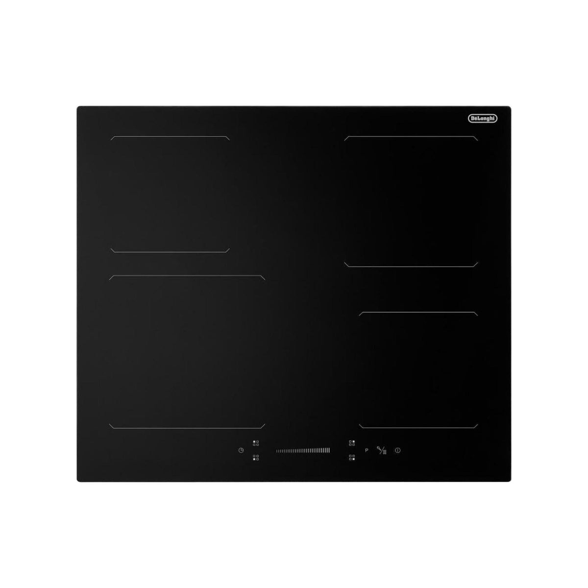 DE LONGHI YLI61 PIANO COTTURA A INDUZIONE 60CM 4 ZONE COTTURA IN VETROCERAMICA NERO - PROMO