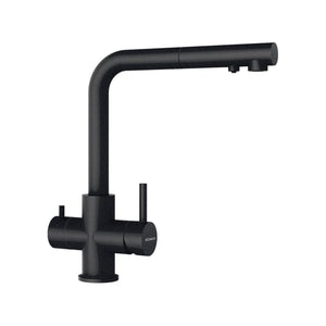 SCHOCK 560127PUR MISCELATORE A TRE VIE CON DOCCETTA ESTRAIBILE COLORE NERO
