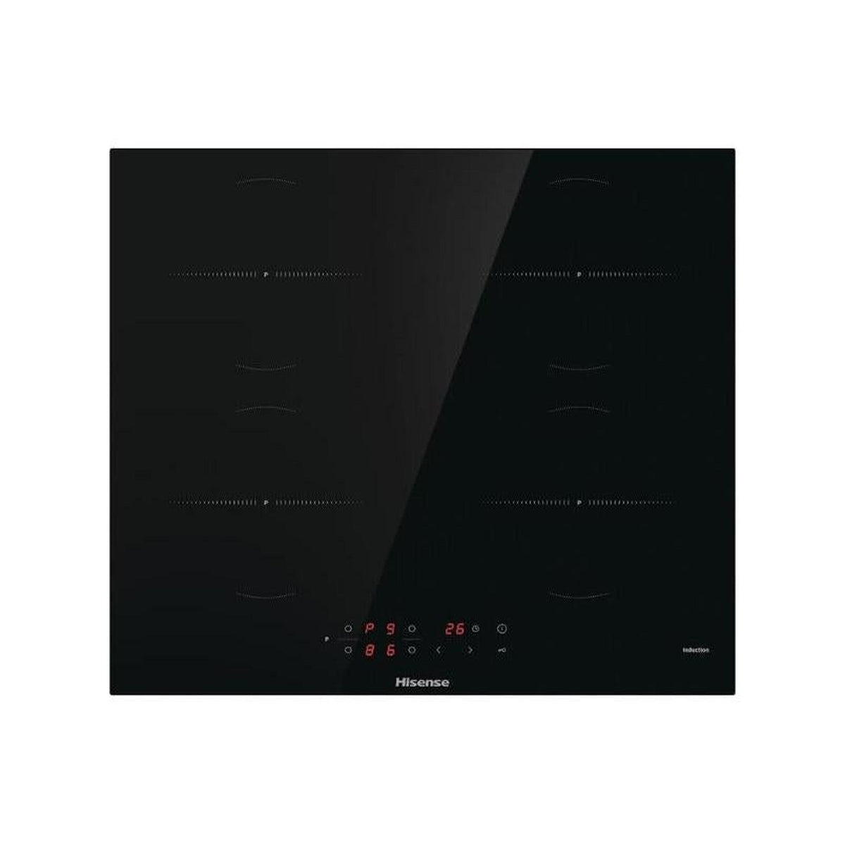 HISENSE HI6401BSCE PIANO COTTURA A INDUZIONE 60CM 4 ZONE COLORE NERO