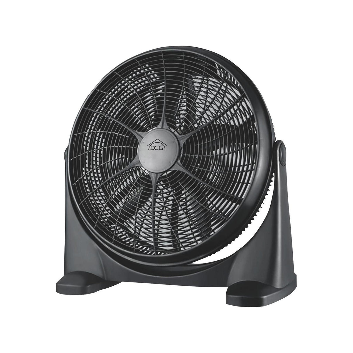 DCG CRB1240 VENTILATORE DA TERRA 3 VELOCITA' NERO