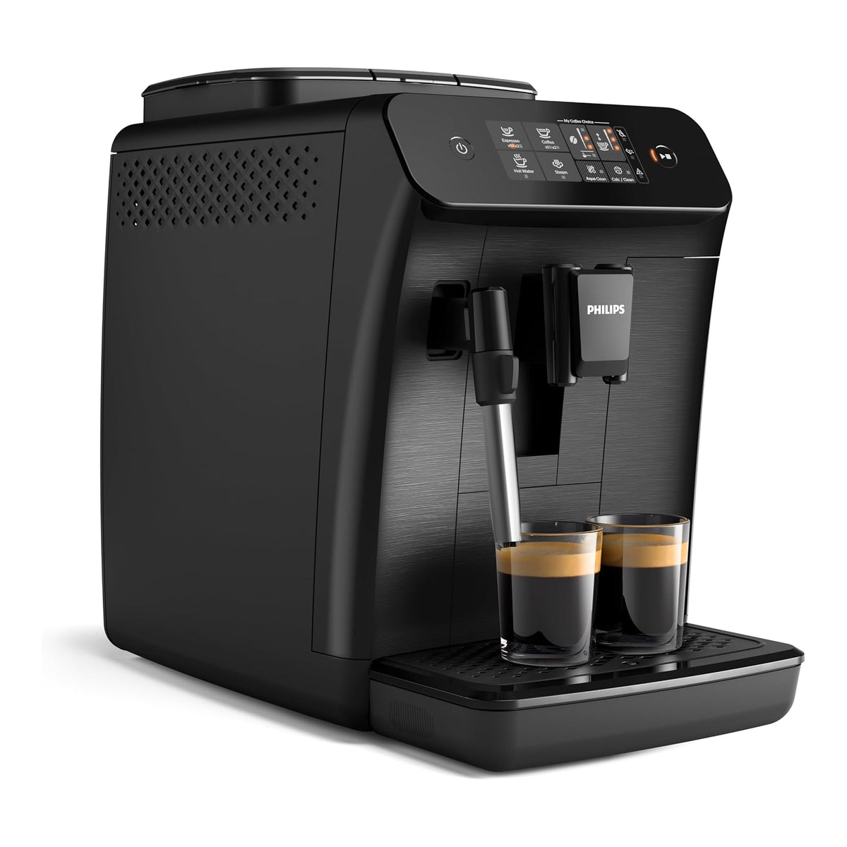 PHILIPS EP0820/00 SERIES 800 MACCHINA DA CAFFÈ AUTOMATICA A CHICCHI O IN POLVERE 2 TAZZE CON CAPPUCCINATORE