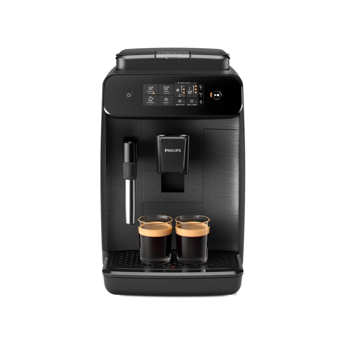 PHILIPS EP0820/00 SERIES 800 MACCHINA DA CAFFÈ AUTOMATICA A CHICCHI O IN POLVERE 2 TAZZE CON CAPPUCCINATORE