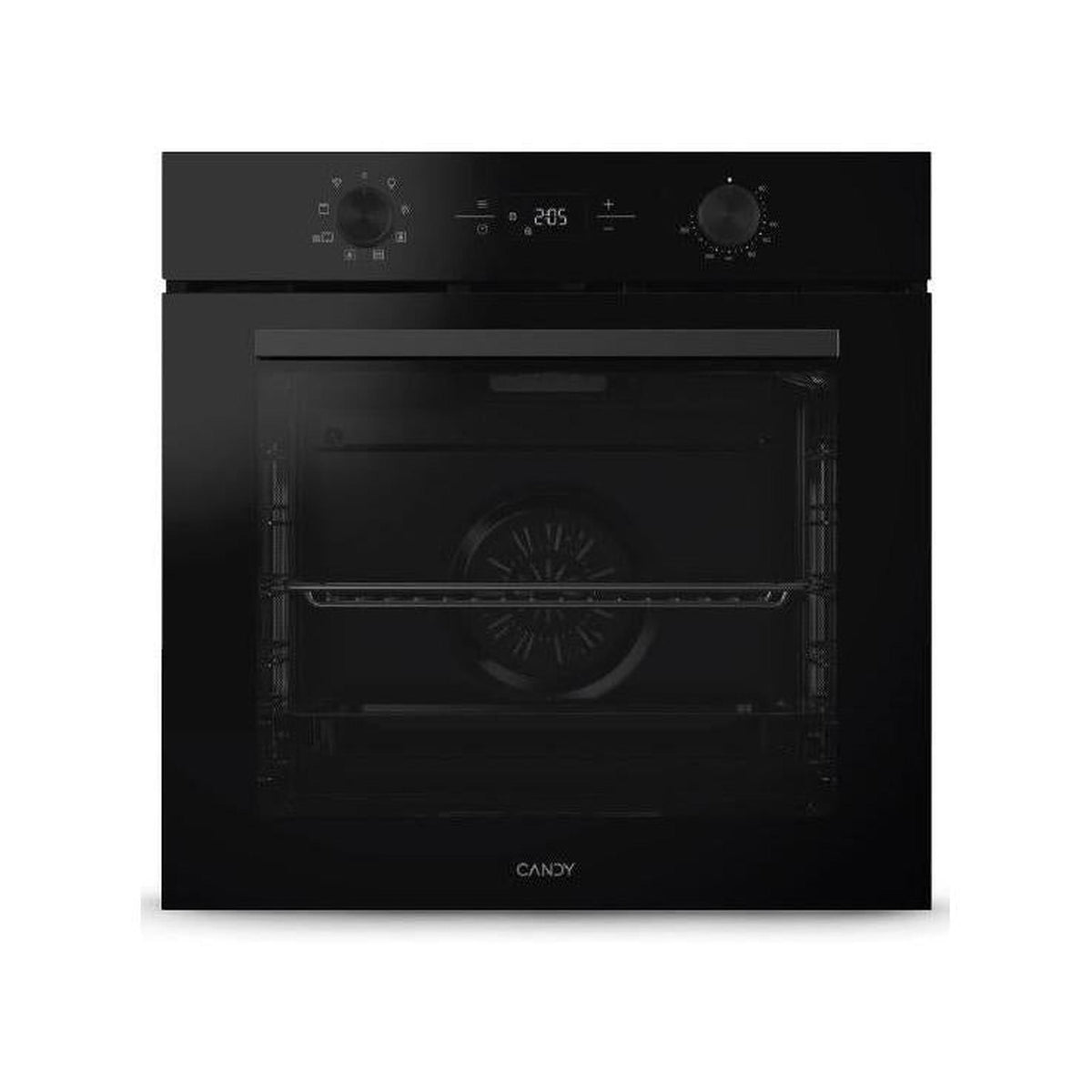 CANDY CA6N3T1HTB FORNO DA INCASSO ELETTRICO VENTILATO MULTIFUNZIONE 78LT 8 FUNZIONI CLASSE A+ NERO - PROMO