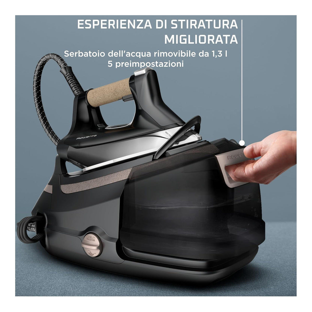 ROWENTA DG9661F0 FERRO DA STIRO CON CALDAIA 2800W 8BAR SERBATOIO 1.3LT