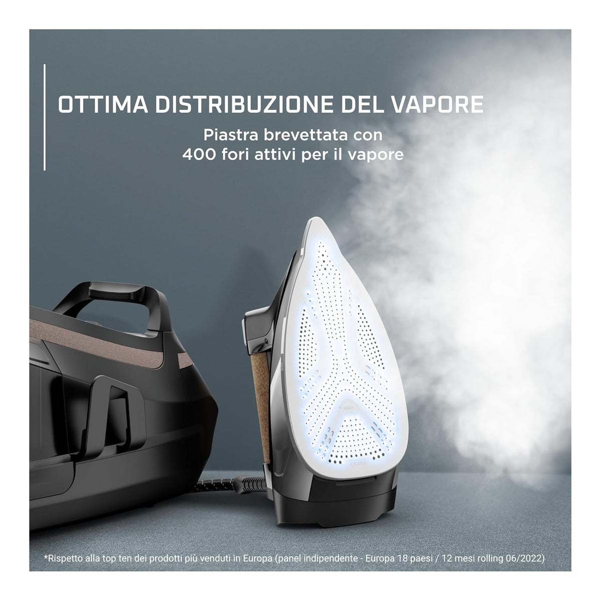 ROWENTA DG9661F0 FERRO DA STIRO CON CALDAIA 2800W 8BAR SERBATOIO 1.3LT