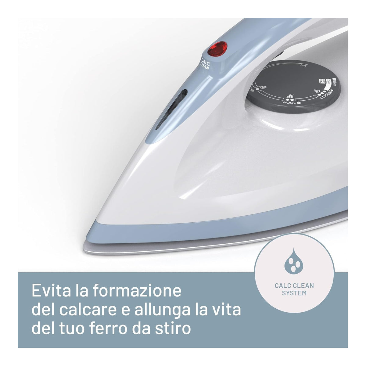 IMETEC 9033 RAPIDVAPOR FERRO DA STIRO CON CALDAIA 2400W 5BAR SERBATOIO 1.2LT