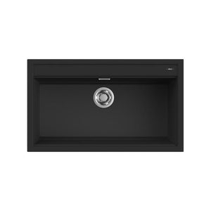 ELLECI LKB36086 BEST 360 LAVELLO MONOVASCA 86x51 CM COLORE NERO
