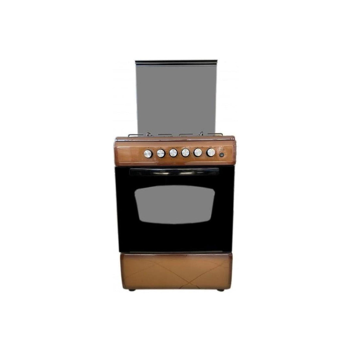 LAREL L6005VM CUCINA 60X60 4 FUOCHI A GAS E FORNO A GAS COLORE MARRONE
