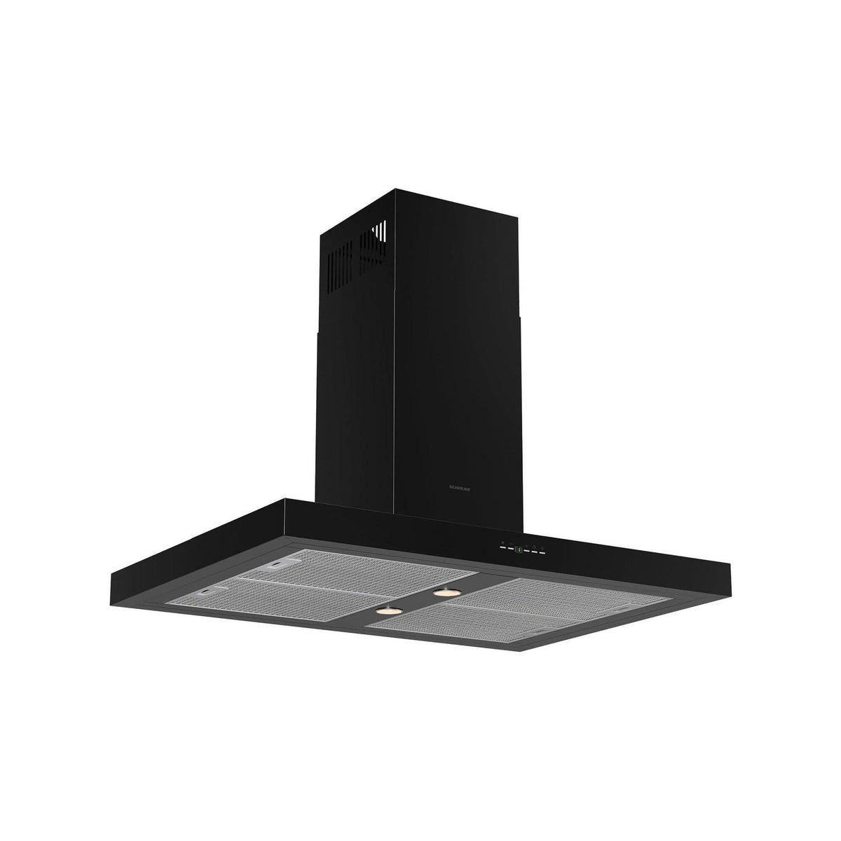 SILVERLINE 4110.9.733.04 CAPPA A ISOLA 90CM COLORE NERO