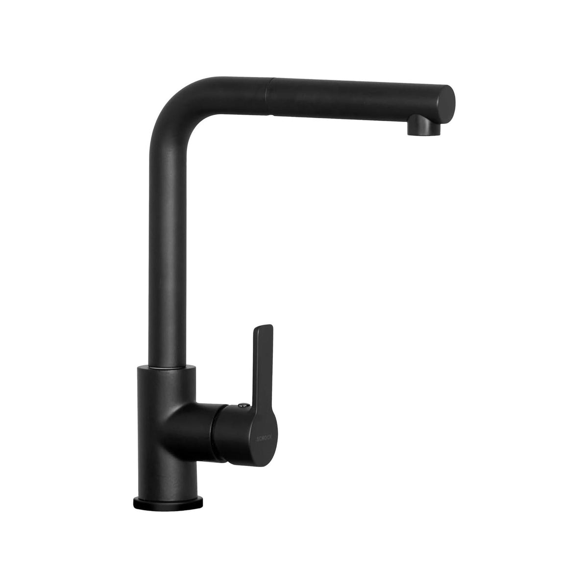 SCHOCK AQUATOWN SXTOWD84 MISCELATORE MONOCOMANDO CANNA ALTA CON DOCCETTA ESTRAIBILE COLORE NERO PURO