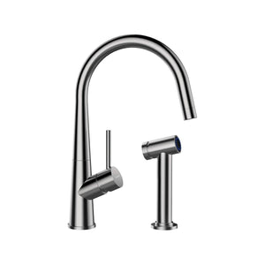 SCHOCK 528006EDM CONOS PRO MISCELATORE CON DOCCIETTA SEPARATA - INOX MASSICCIO